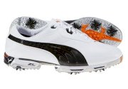 Puma Men's Zero Limits Golf Shoes - White/Black/Silver