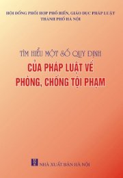 Tìm hiểu một số quy định của pháp luật về phòng, chống tội phạm