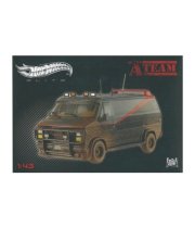 Mattel Hot Wheels A-Team Van with Mud Elite Car