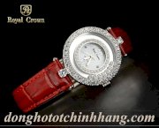 Đồng hồ nữ điện tử, chính hãng Royal Crown 3628 đẹp lung linh