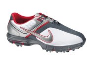  Nike - Air Rival 2.5 Golf Shoes White/Grey/Red 