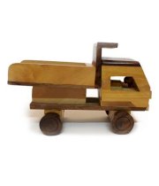 Onlineshoppee Wooden Toy- Dumper Truck