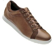 FootJoy Men's Closeout Contour Casuals Spikeless Golf Shoes - Taupe (FJ#54212)