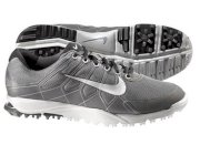Nike Men's Nike Air Range WP II Golf Shoes - Dark Gray/Metallic Silver/Midnight Fog/Black