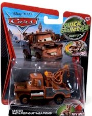 Disney - Pixar Cars 2 Movie 1:55 Quick Changers Spy Mater with Pop-Out Weapons