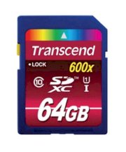 Transcend SDXC Premium UHS-1 64GB (Class 10) 600x