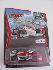 International Edition Disney / Pixar Cars Movie 1:55 Scale Color Colour Changers Francesco Bernoulli Mattel