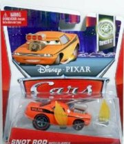 Disney / Pixar Cars Movie 1:55 Diecast Car Snot Rod with Flames (Tuners 8/10)