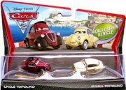 Disney / Pixar Cars 2 Movie 155 Die Cast Car 2Pack Uncle Topolino & Mama Topolino