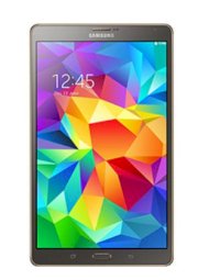 Samsung Galaxy Tab S 8.4 (SM - T705) (Quad-Core 2.3 GHz, 3GB RAM, 32GB Flash Driver, 8.4 inch, Android OS v4.4.2) WiFi, 4G LTE Model Titanium Bronze
