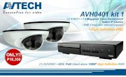 Bộ 2 camera Avtech AVM311P + AVM302AP + đầu ghi Avtech AVH0401
