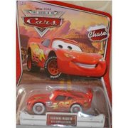 Disney Pixar Cars the World of Cars Lightning Mcqueen with Bumper Stickers #35