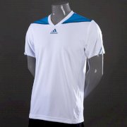 Adidas Adizero Tee - White/Night Blue