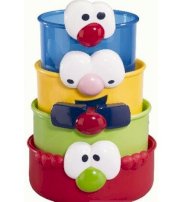 Stacking Faces Bath Toy