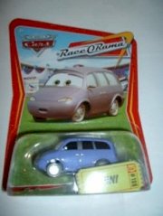 Disney / Pixar Cars Movie 1:55 Die Cast Car Series 4 Race-O-Rama Mini (Mrs. Van)