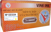 Hộp mực Vina ink CE322A Yellow