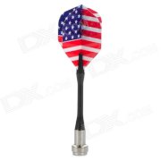 United States Flag Style Magnet Darts - White + Red + Blue + Black (3-Pack)