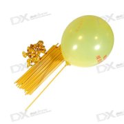 Balloon Tie Discs with Support Straws (100-Set)