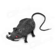 003 Cute Silicone Mice Toy for Kids - Black