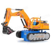 360-Degree Rotational Shovel Loader Excavator Toy w/ Colorful Light and Music Effects (3 x AA)