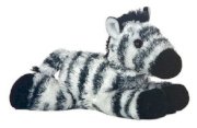 Aurora Zany Zebra 8" Mini Flopsie Plush 