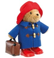 Paddington Bear with Boots & Suitcase 38cm