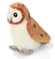 Barn Owl - Audubon Plush Bird (Authentic Bird Sound) 