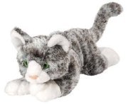 Wild Republic Cat Floppy Grey Tiger 7"