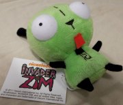 Alien Invader Zim Gir Classic Bulging Eye Plush Doll 5.5 Inches