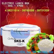 Hộp cơm điện hâm nóng đa năng inox thực phẩm 304 skg-k HC-423