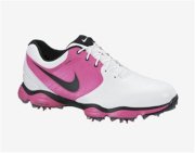 Nike Golf Lunar Control II Golf Shoes 2013 - White/Black/Vivid Pink 