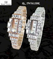 Đồng hồ Royal Crown Jewelry Rc-TW3612BR chính hãng đính