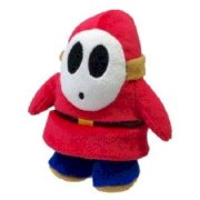 5" Official Sanei Shy Guy Soft Stuffed Plush Super Mario Plush Series Plush Doll Japanese Import