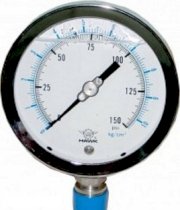 Đồng hồ áp suất Hawk Gauge 27L (63MM), 0/10 KG/CM2 & PSI