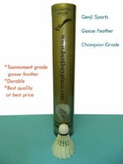 Genji Goose tournament Champion-Gold Shuttlecock