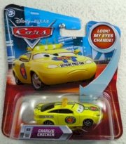 Disney / Pixar Cars Movie 155 Die Cast Car with Lenticular Eyes Series 2 Charlie Checker