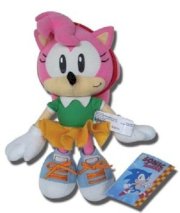 GE Animation Sonic the Hedgehog: Classic Amy Plush