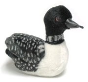 Common Loon - Audubon Plush Bird (Authentic Bird Sound)