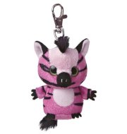 Yoohoo & Friends Stripee Zebra Mini Keyclip 3