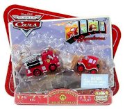 Disney Pixar World of Cars Mini Adventures Holiday Special Red and Lizzie 