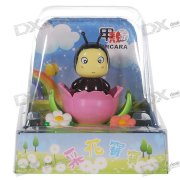 Solar Powered Head Shaking Cute Beetle Desktop Toy