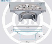 Phễu thoát sàn BKK-FD01