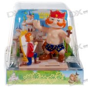 Solar Powered Shaking Desktop Toy (The Emperor's New Clothes)
