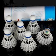 6Pcs Durable Nylon Shuttlecocks Birdies Badminton Balls for Game Sport Training