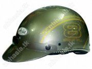 Mũ bảo hiểm ASIA - 105 Xám bóng - Tem số 8 (Size L)