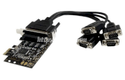 Suba Card PCI Express to 4 com RS-232