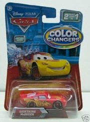 Disney / Pixar Cars Movie 1:55 Scale Die Cast Cars Color Changers Lightning McQueen 