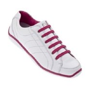 Footjoy Womens LoPro Casual White Leather Pink Accent