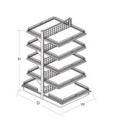 Giá siêu thị Hòa Phát GTS04 