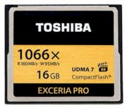 Toshiba Compactflash Exceria Pro 16GB UDMA7 1066X